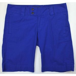 Womens Look Sharp! Bermuda Athletic Shorts Blue